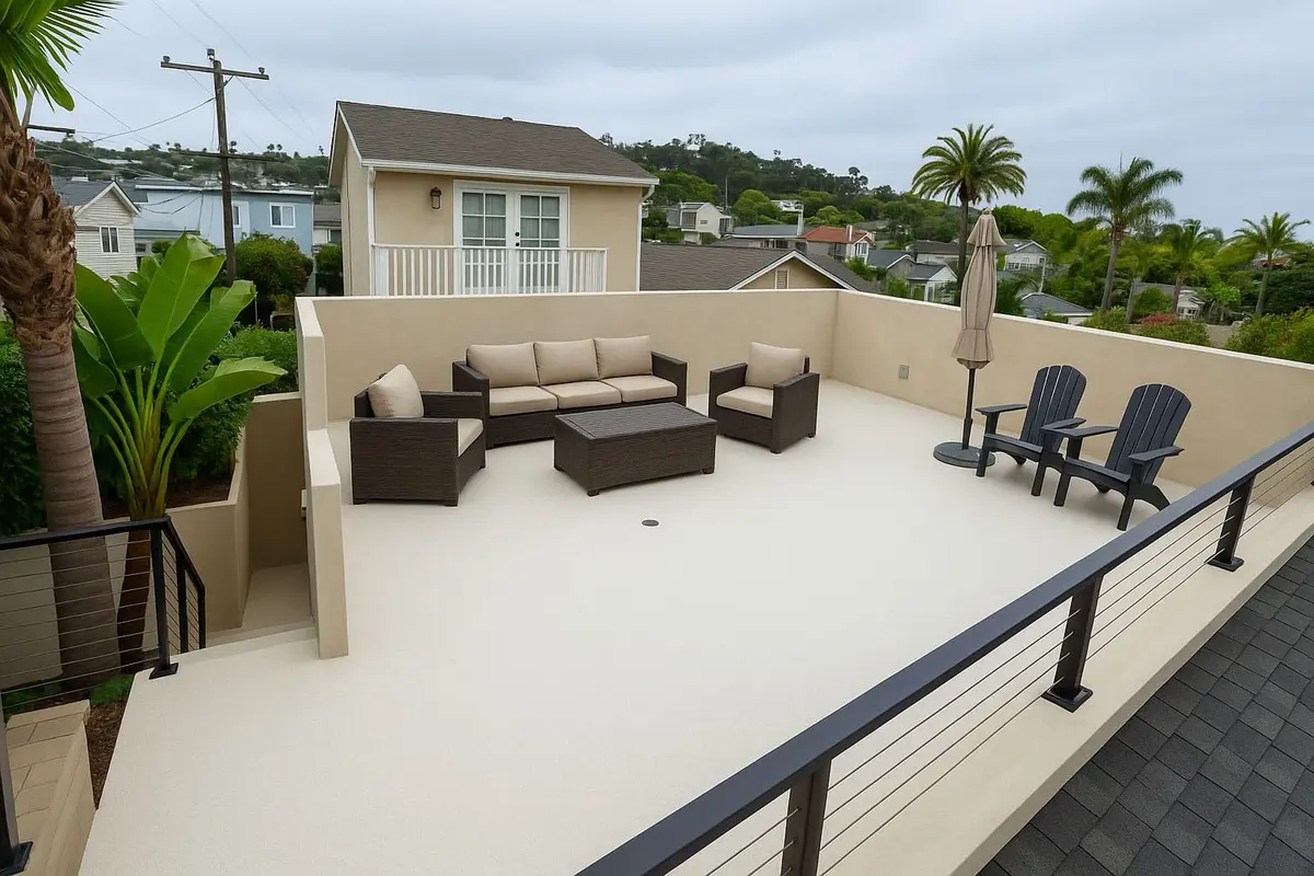 Wood vs. composite decking performance in Orange County climate conditions